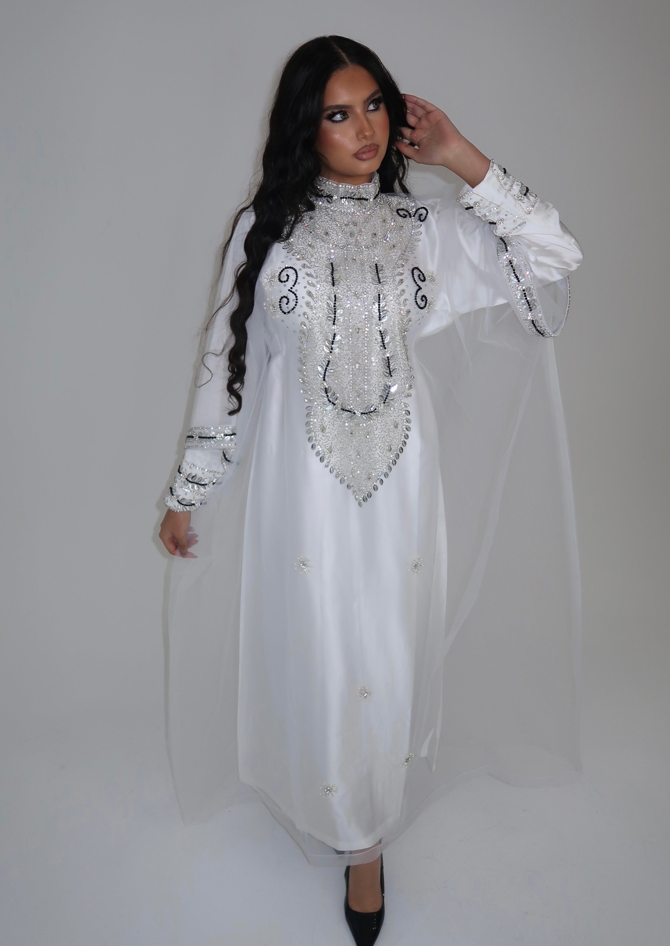 White Mirror Kaftan