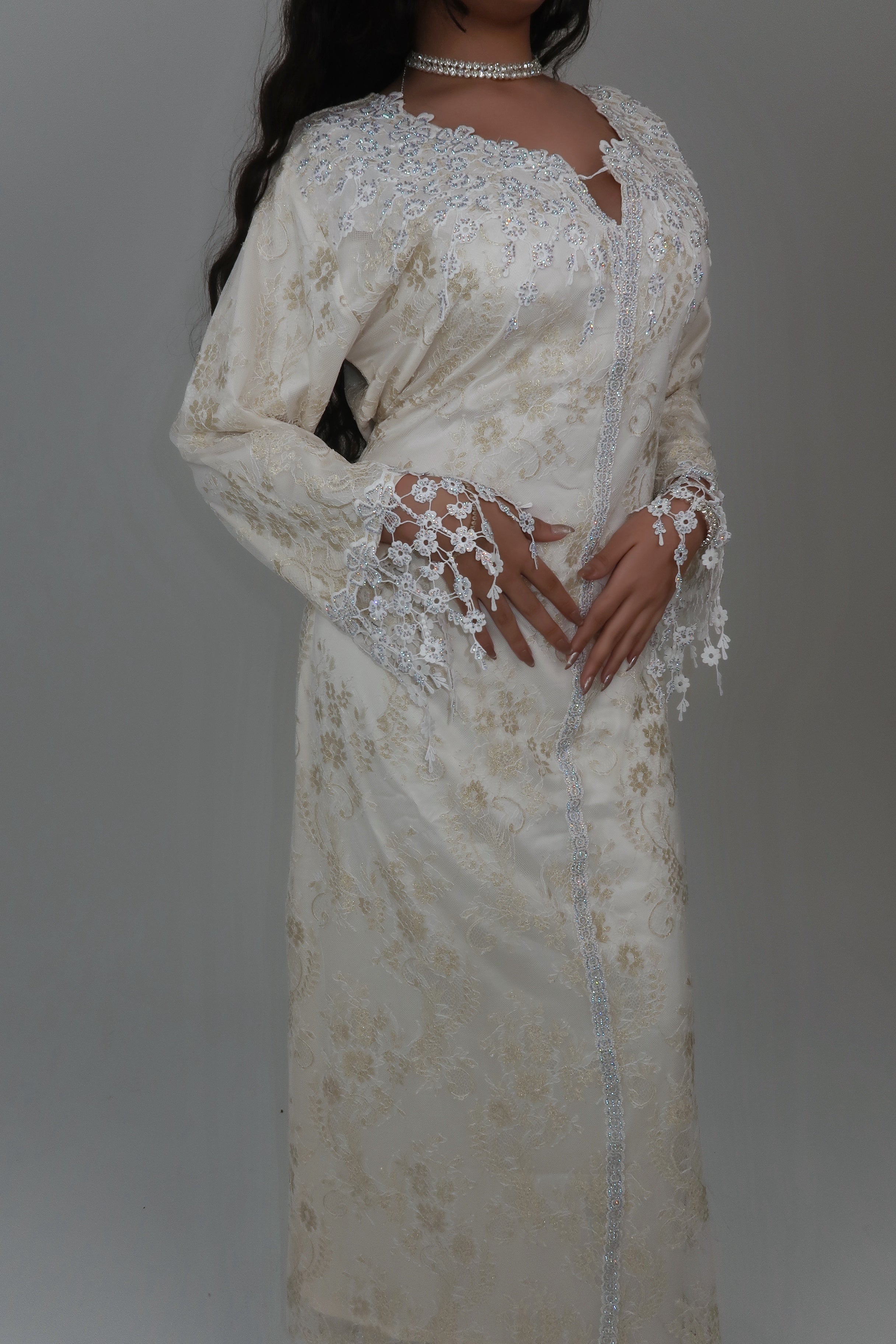 Ivory Lace Gown